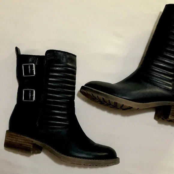 Lucky Brand Black Ankle Booties| S:8.5m/38.5 - Picture 1 of 8